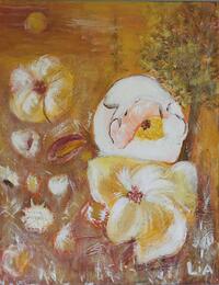 painting of the flowers painting of the flowers